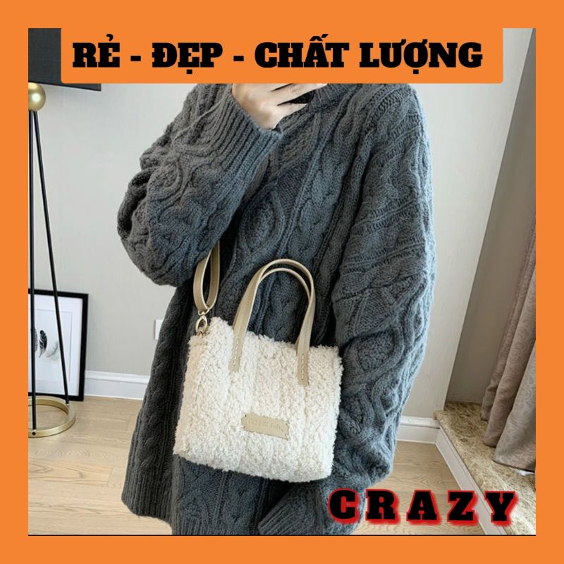 Túi tote mini bông phong cách hàn quốc PTD39 ( lướt xuống shopee feed để xem ảnh thật )