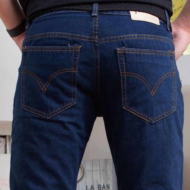 Quần jean nam ống suông Q14 mẫu mới | BigBuy360 - bigbuy360.vn