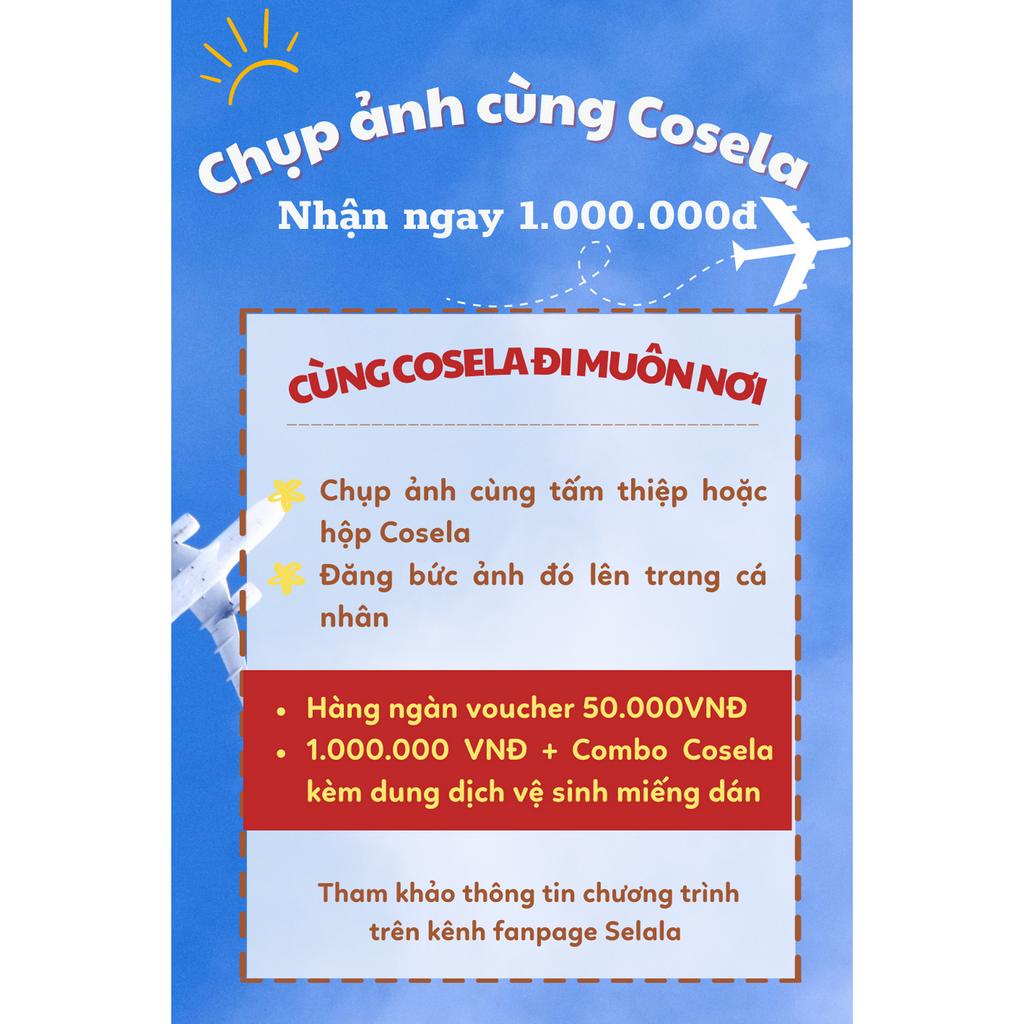Miếng Dán Tàng Hình Cosela Tự Thân Không Keo Dính Tệp Màu Da (2 miếng)