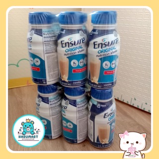 [DATE 2021] Lốc 6 chai sữa nước Ensure Original Vani 237ml/chai