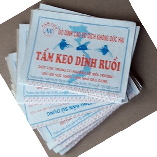 Combo 10 tấm keo dính ruồi- không độc hại