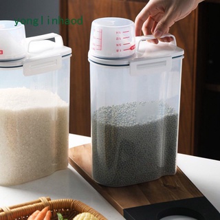 Hộp Nhựa Trong Suốt Dung Tích 2.5L Đựng Gạo Tiện Dụng