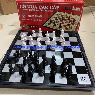 Bộ cờ vua nam châm, cờ cá ngựa nam châm 29x29 cm