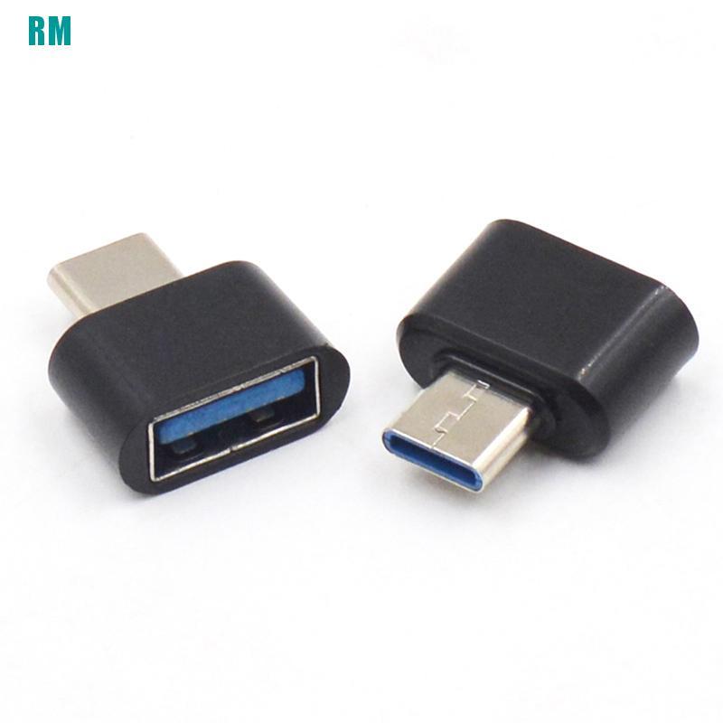 Bộ 2 đầu chuyển đổi OTG từ giắc cắm USB type-C sang cổng USB 2.0 cho điện thoại