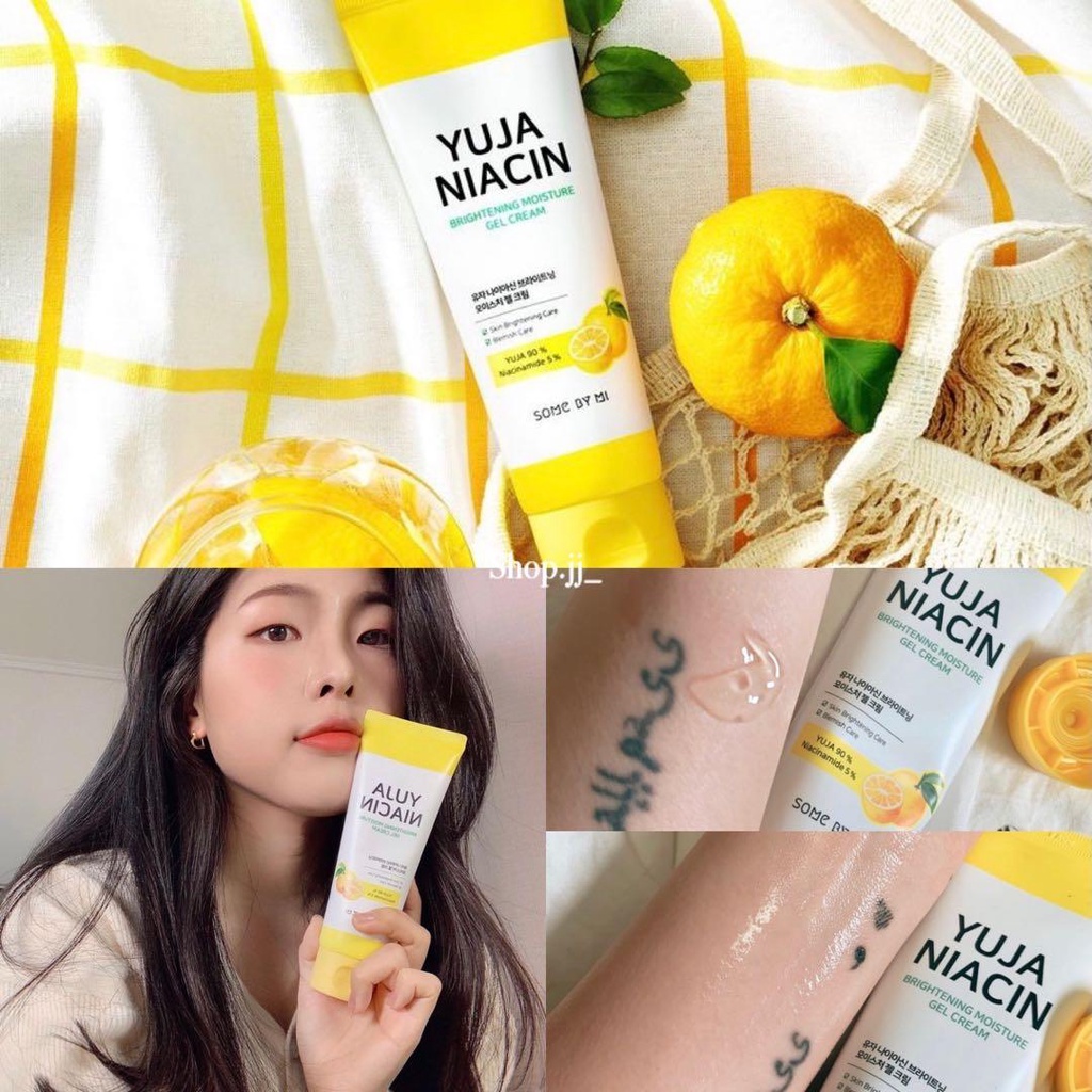 Gel Dưỡng Trắng Da Chiết Xuất Quả Thanh Yên Some By Mi Yuja Niacin Brightening Moisture Gel Cream 100ml