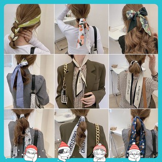 Băng Zo Lụa Buộc Tóc❤️𝙁𝙍𝙀𝙀𝙎𝙃𝙄𝙋❤️Khăn Lụa Tiểu Thư