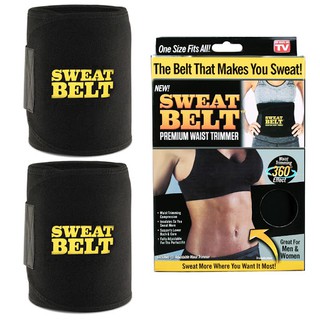 [FREESHIP] Đai nịt bụng giảm mỡ Sweat Belt (Đen)