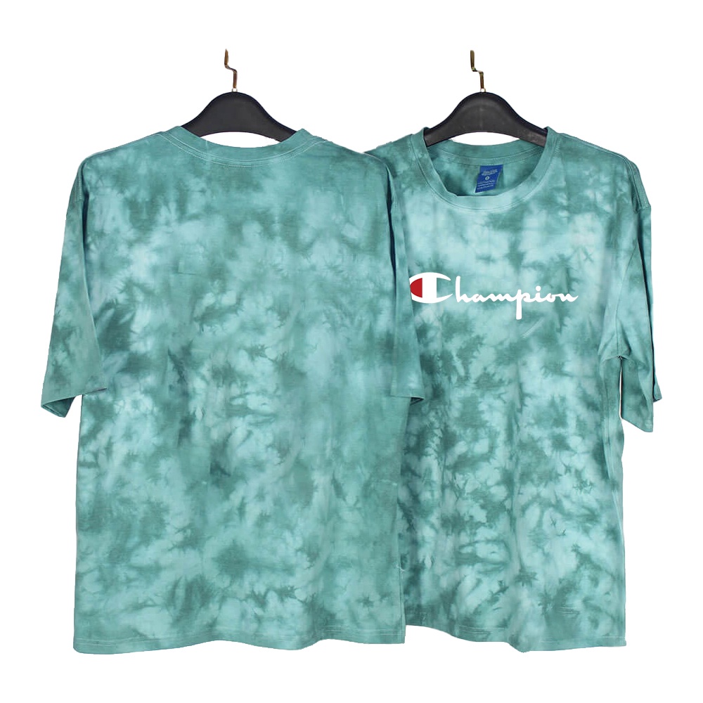 Áo thun tay lỡ unisex, áo phông đẹp Champion phong cách thời trang cá tính.