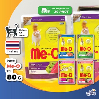 Pate đóng gói Me-o cho mèo [Gói 80g]