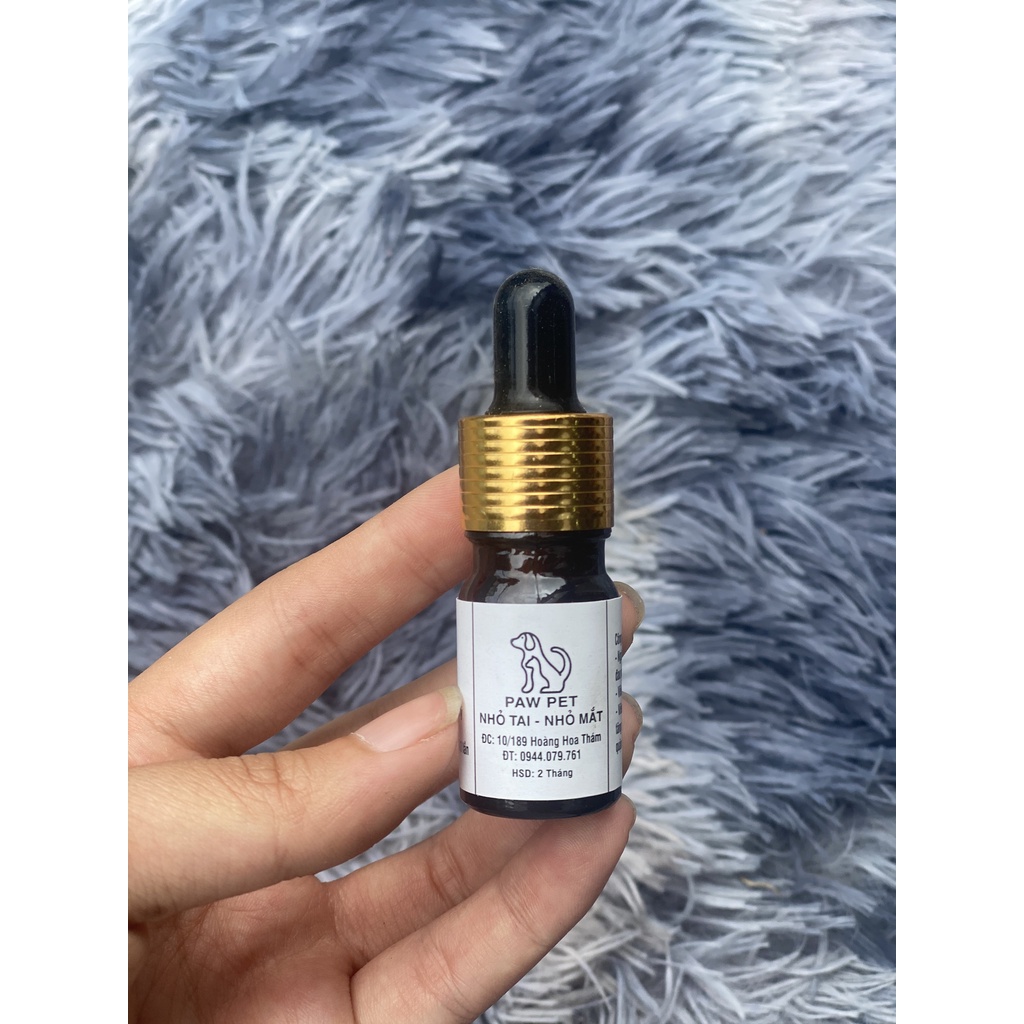 Nhỏ tai mắt cho thú cưng ⚡ CAM KẾT HIỆU QUẢ ⚡ Nhỏ tai, mắt cho chó, mèo giúp hết giúp loại bỏ vi khuẩn ký sinh có hại