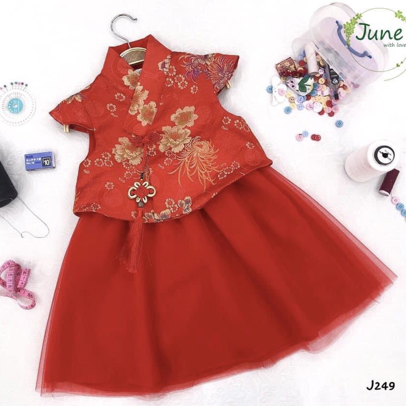Set hanbok bé gái cực sang SE151