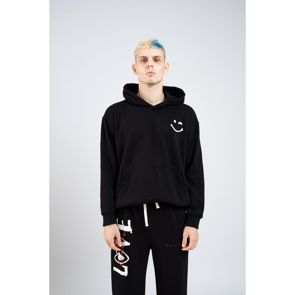 Áo Hoodie Nỉ bông Smile heybaby Thepublicc | BigBuy360 - bigbuy360.vn