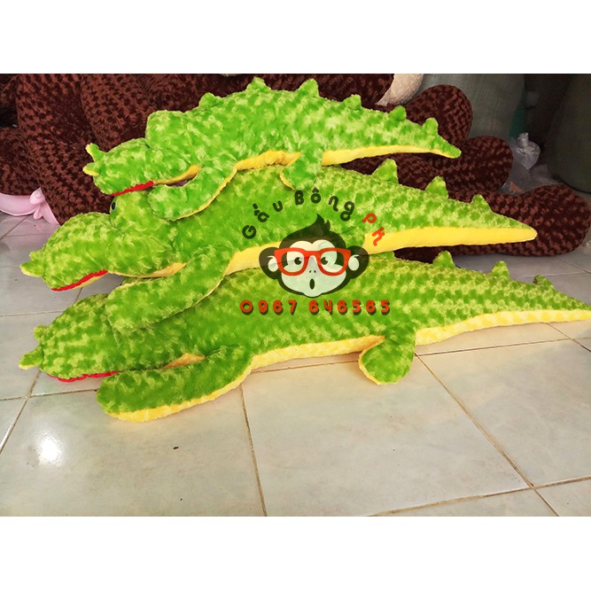 Gấu bông gối ôm cá sấu khổng lồ 1m65