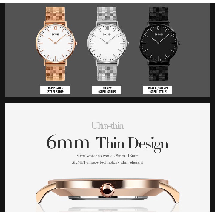 Đồng Hồ SKMEI 1185 Thiết Kế Thời Trang Cho Nam Nữ | BigBuy360 - bigbuy360.vn