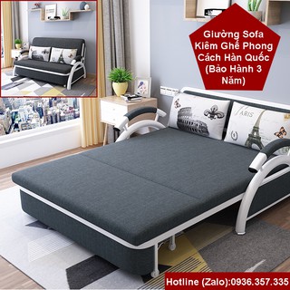 Giường Sofa Gấp Gọn Đa Năng - Sofa Giường Gấp Kiêm Ghế Phong Cách Hàn Quốc