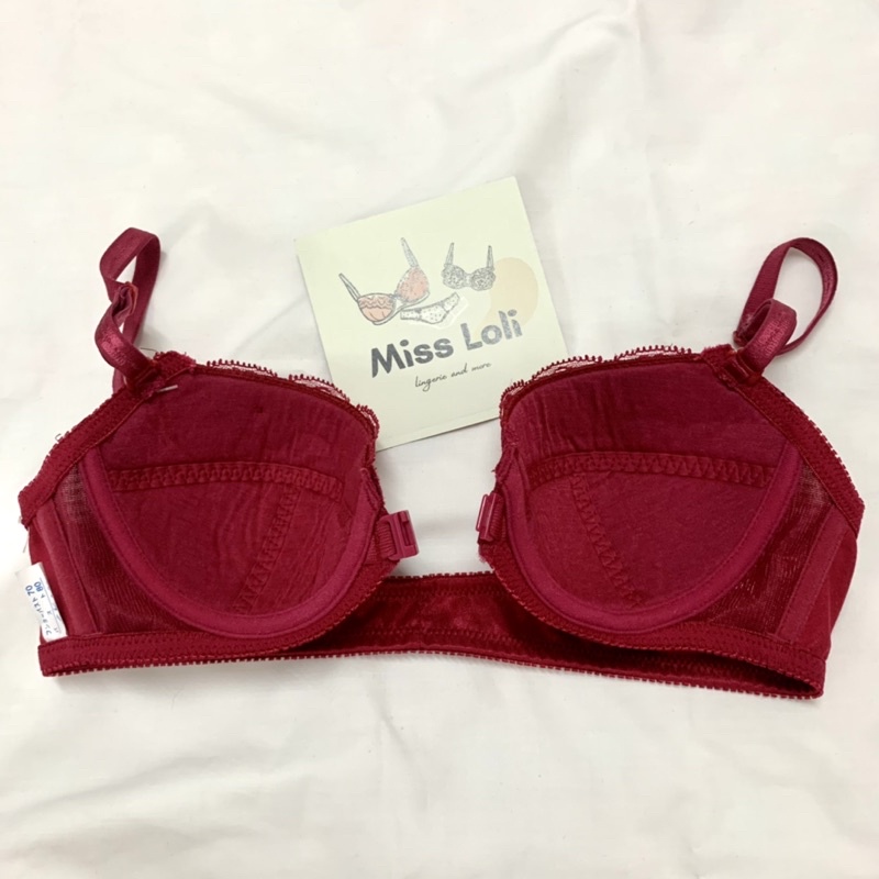 Áo Lót Nhật Ren Mút Mỏng, Áo Bra Nâng Ngực Có Gọng Cài Trước & Cài Sau Hàng Cao Cấp