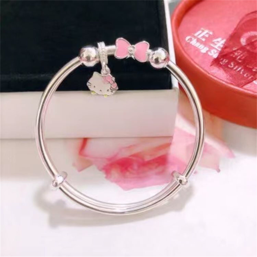 Vòng Tay Mặt Hình Chó Mèo Kuromi Dễ Thương Thời Trang Cho Nữ