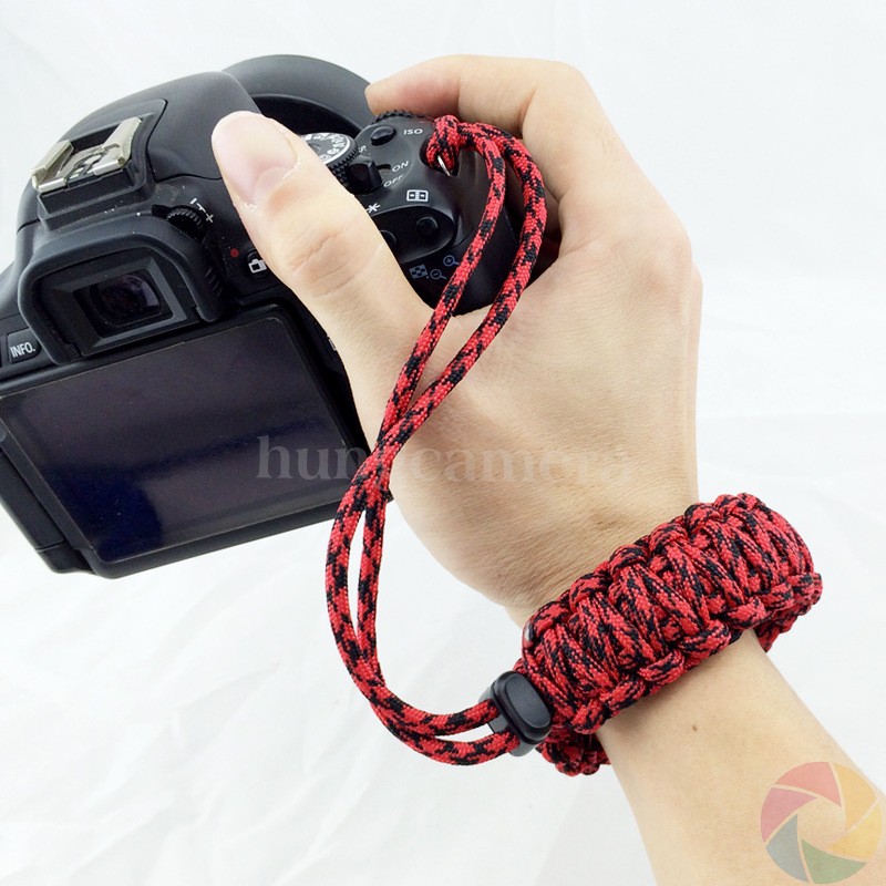 Dây đeo tay Máy ảnh - Dây bện Grip Paracord bản to 4cm