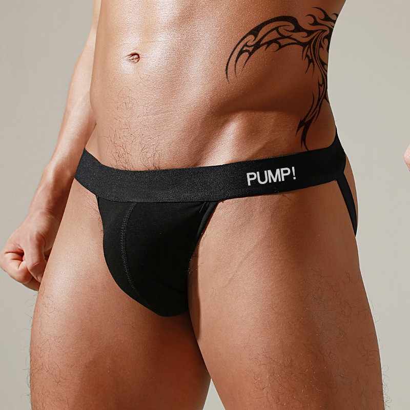 ORLVS Quần lót cotton lưng thấp thoáng khí quyến rũ cho nam Pu001