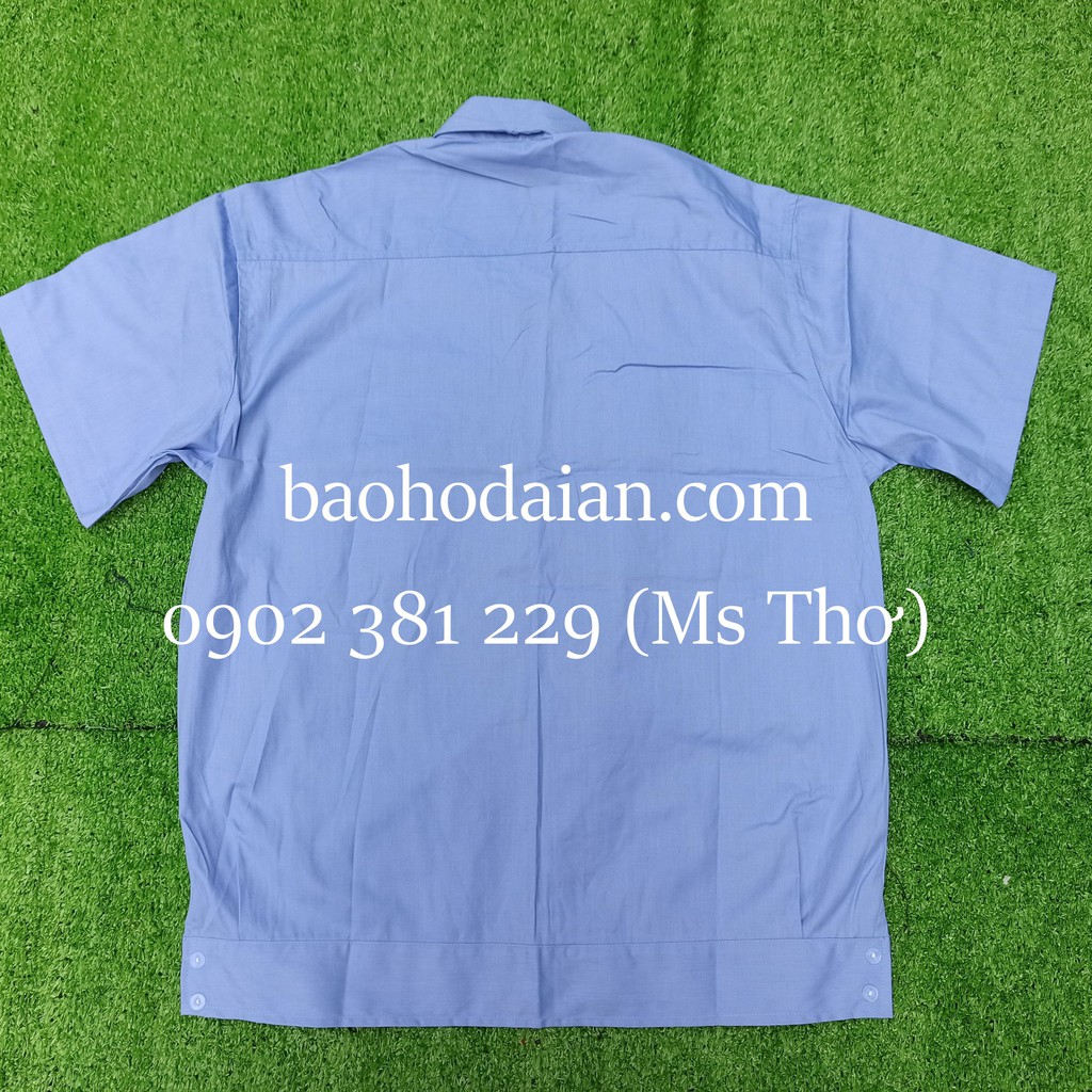Áo đồng phục bảo vệ tay ngắn, tay dài đai bo dưới kiểu Budong