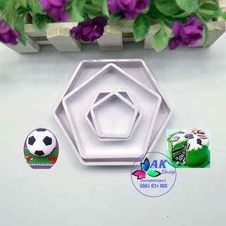 SET 4 KHUÔN NHỰA CUTTER (QUẢ BÓNG)