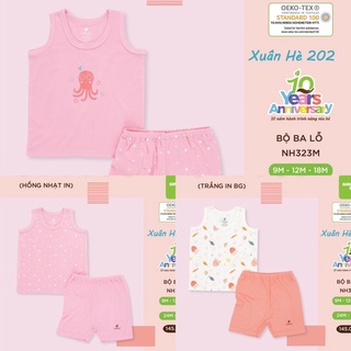 Bộ sát nách bé gái lullaby