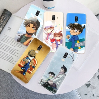 Ốp Lưng Trong Suốt In Hình Thám Tử Lừng Danh Conan Cho Samsung Galaxy J7 Pro J8 Core J3 Plus J5 Prime A7 Duo