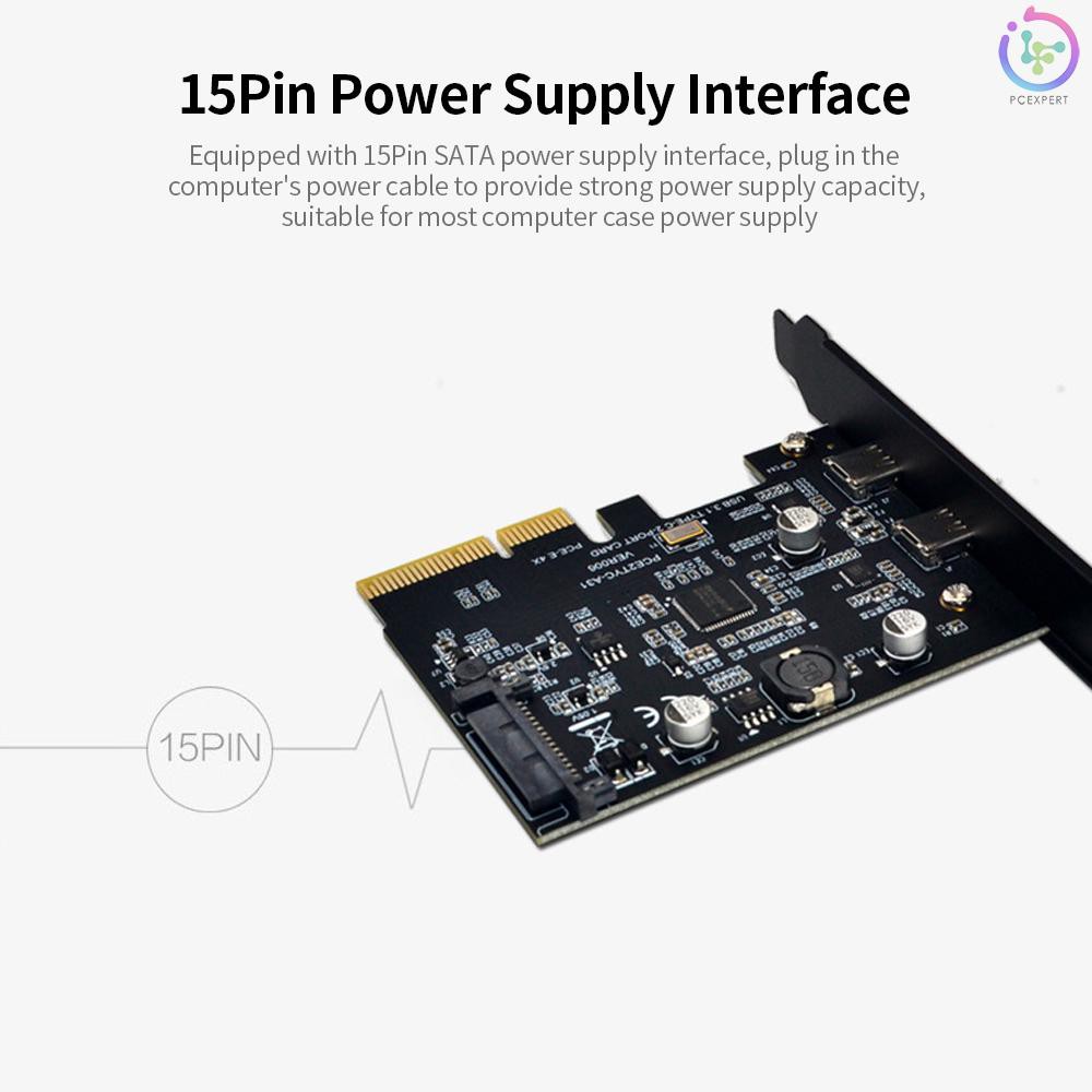 Card Mở Rộng Usb 3.1 Pci-E 4x Sang Type-C 10gbps | BigBuy360 - bigbuy360.vn