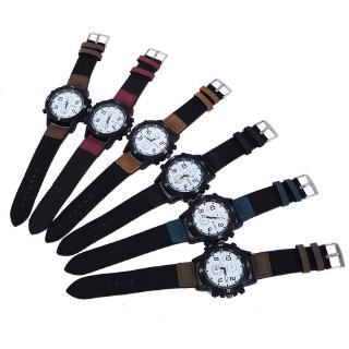 Đồng hồ đeo tay dây vải sợi nylon thời trang cho nam