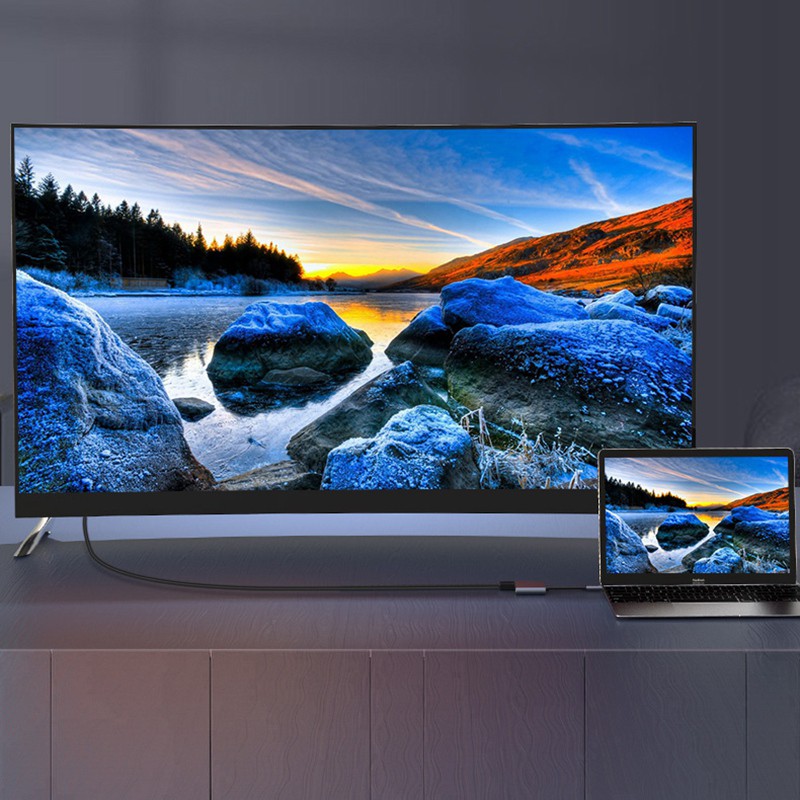 Bộ Chuyển Đổi Hdmi-Compatible 4k Usb 3.0 Pd 87w Cho Macbook Surface Samsung | BigBuy360 - bigbuy360.vn