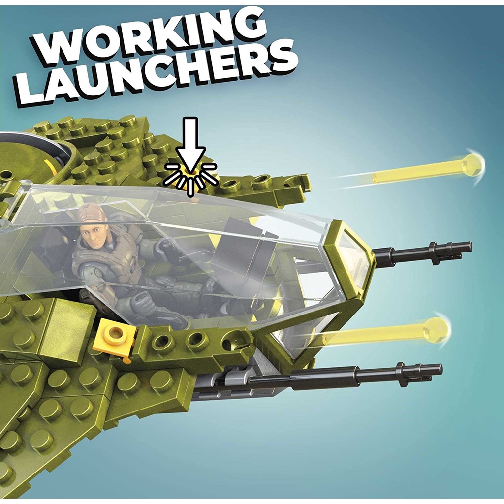 Mega Construx Halo UNSC Wasp Onslaught - Bộ xếp hình Mega Construx