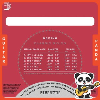 Dây guitar D'addario EJ27N