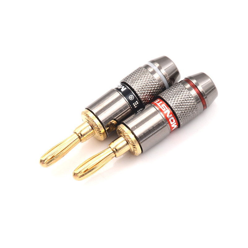 Set 4 Đầu Nối Loa Mạ Vàng Bfa 4mm Chuyên Dụng | BigBuy360 - bigbuy360.vn