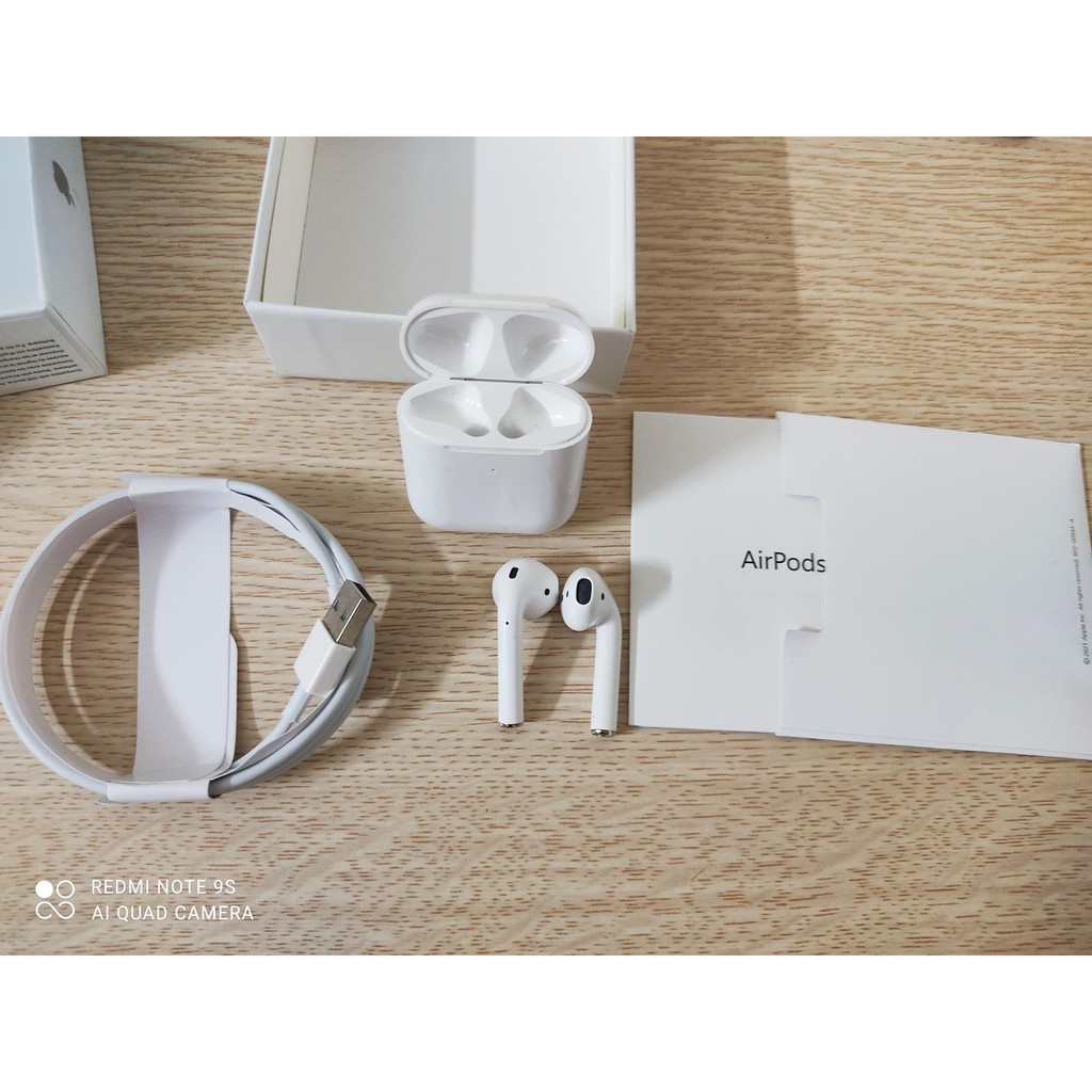 Tai Nghe iPhone AIRPODS 2 [BẢN CAO CẤP - BH 12T] Tai Nghe Bluetooth Dùng cả IOS và Android - Tai Nghe Nhét Tai Không Dây | BigBuy360 - bigbuy360.vn