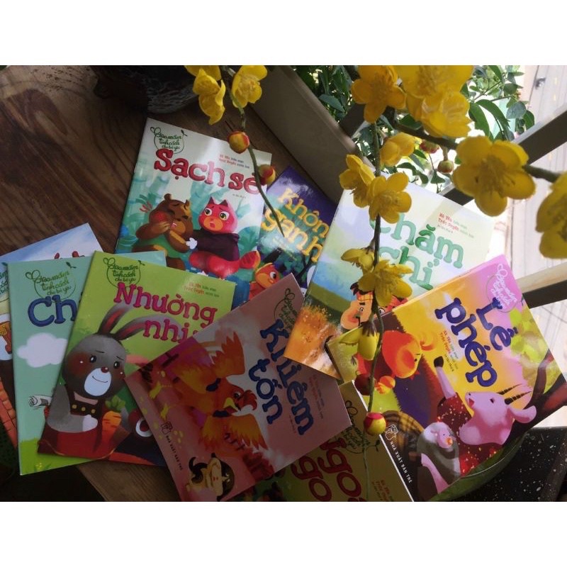 Sách Bộ Sách Gieo Mầm Tính Cách Cho Bé Yêu