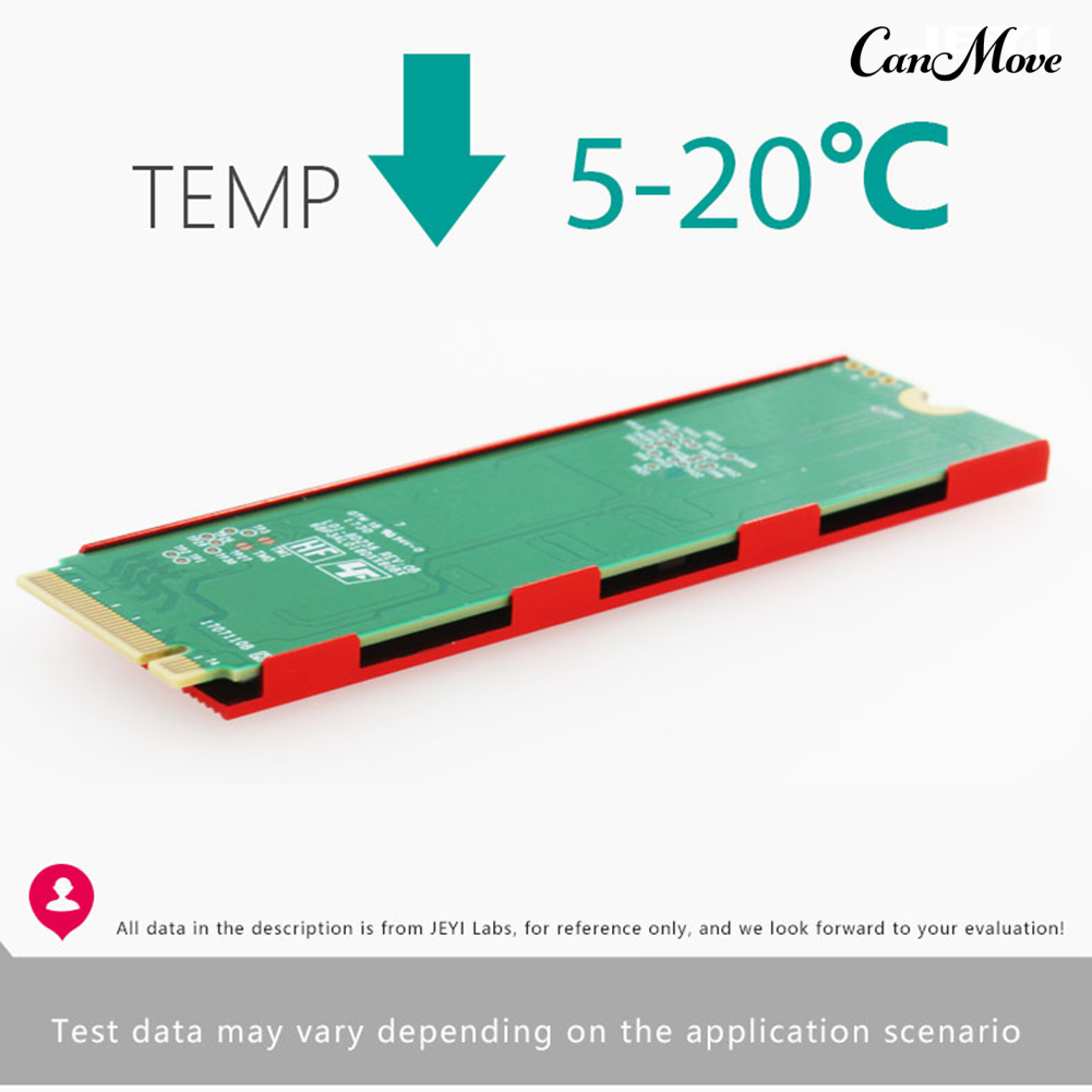 Bộ Tản Nhiệt Ssd Canmve Bằng Hợp Kim Nhôm Nvme Ngff M.2 | BigBuy360 - bigbuy360.vn