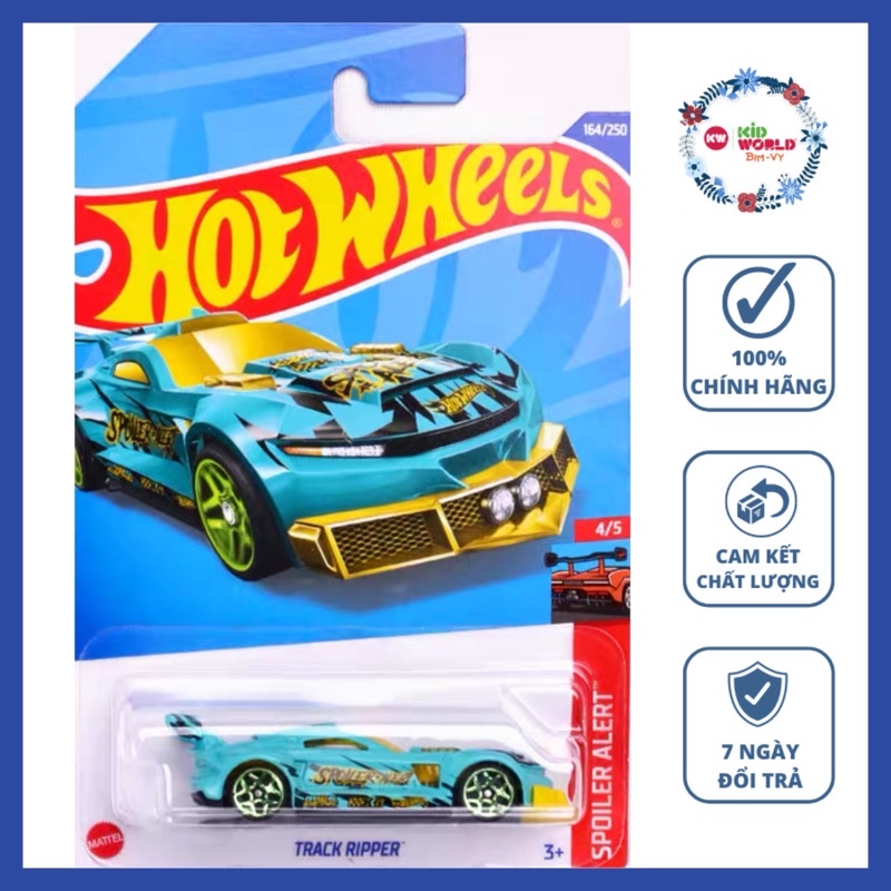 Xe mô hình Hot Wheels basic Track Ripper HCV49.