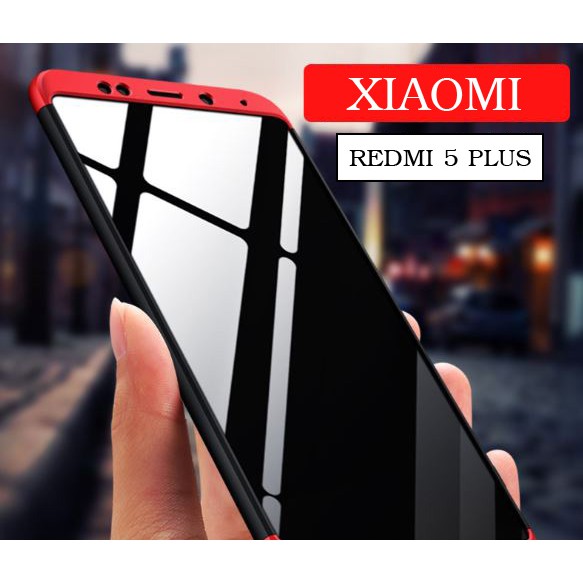 Ốp lưng Redmi 5 Plus GKK 3 mảnh