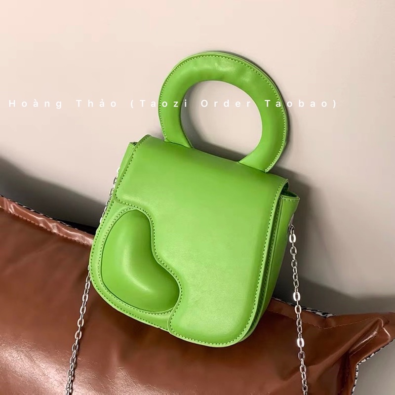 Túi đeo chéo trái tim quai xách mini chất đẹp siêu hot ✅