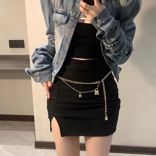 Thắt lưng bằng kim loại mạ vàng phong cách Âu Mỹ thời trang cho nữ