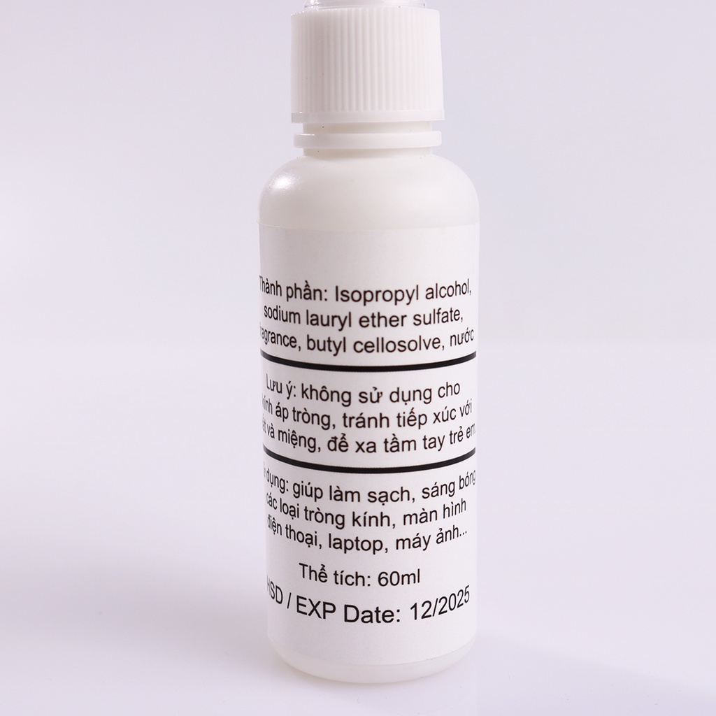 Nước rửa kính dạng xịt 60ml