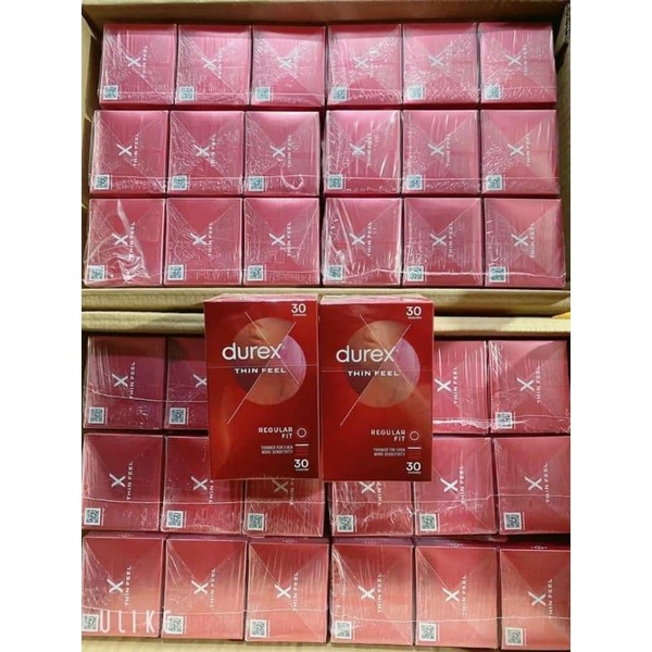 Bao cao su Durex dòng Fetherlite siêu mỏng hộp 30 cái