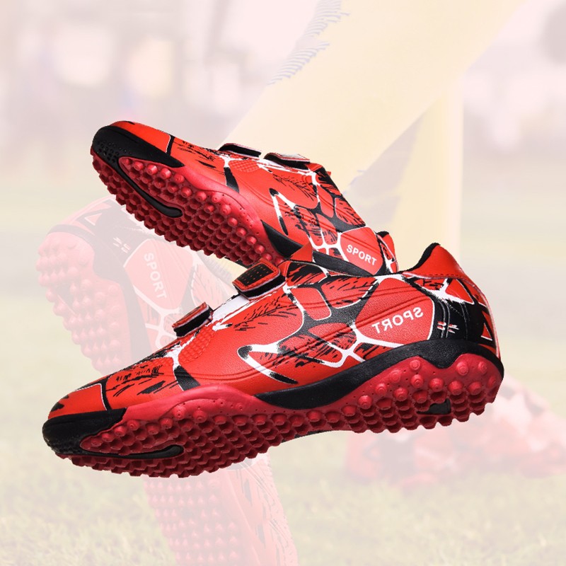 Giày đá bóng sân cỏ nhân tạo Predator chất lượng cao kích thước （Size28-38） Kid's Soccer Shoes TF Futsal Sneakers