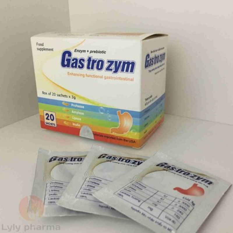 Men tiêu hóa Gastrozym hỗ trợ cho trẻ biếng ăn, tăng cường tiêu hóa