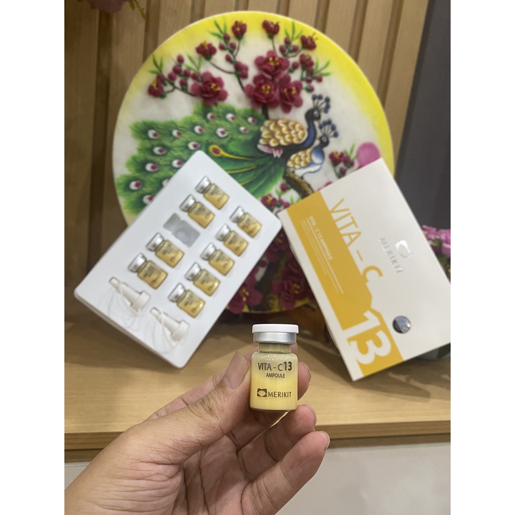 Tinh Chất VITA-C 13 Ampoule MERIKIT Trắng Da Chuẩn Hàn Quốc
