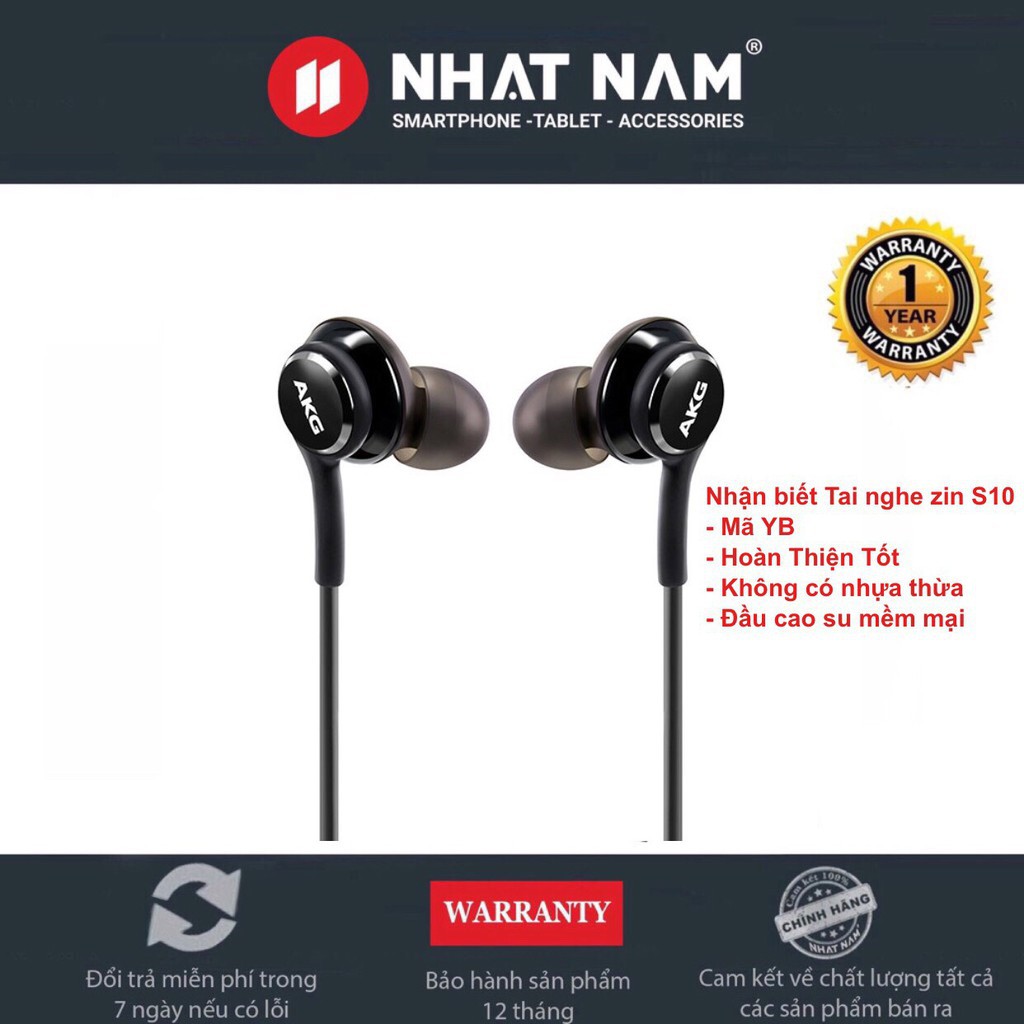 Tai nghe AKG cho S10/S10 Plus theo máy - BH 6 Tháng