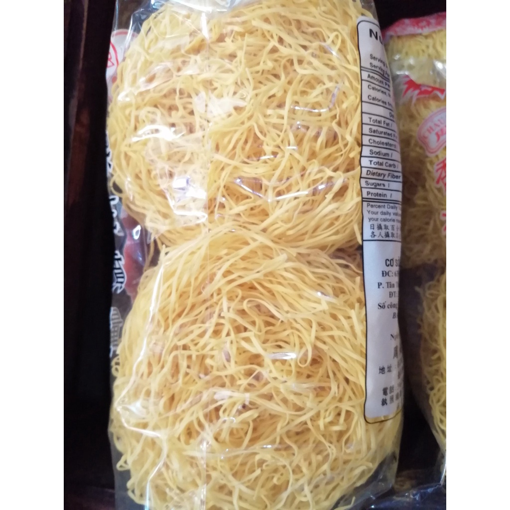 Mì hột gà  - Mì trứng Toàn Ký - loại 1 - 0.5kg