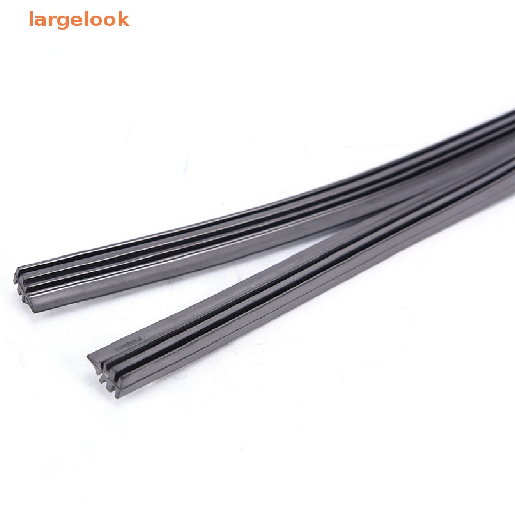 Bộ 2 Lưỡi Gạt Nước Cao Su Không Khung Cho Kính Chắn Gió Xe Hơi / Xe Buýt Kích Thước 28 &quot;