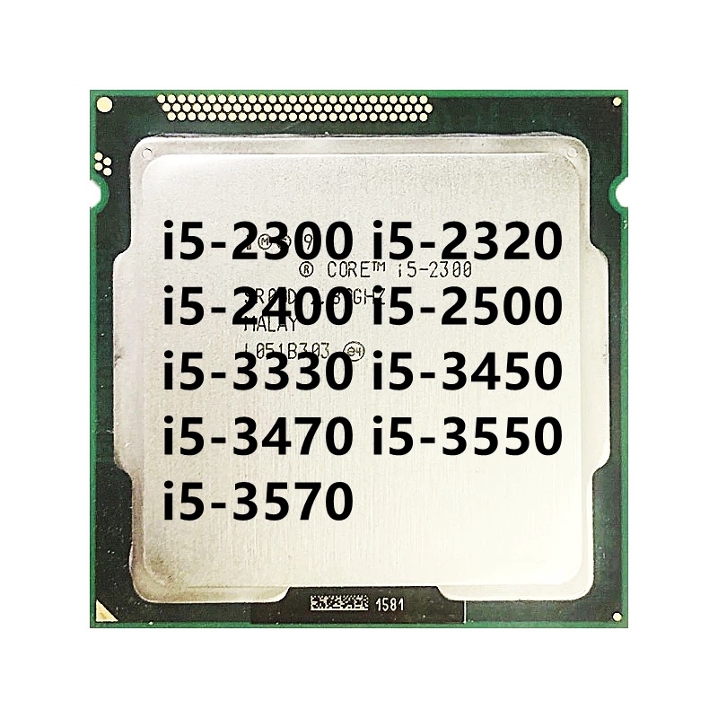 I5-2300 i5-2320 i5-2400 i5-2500 i5-5330 i5-3450 i5-3470 i5-5550 i5-5370 Bộ xử lý CPU lõi tứ LGA 1155
