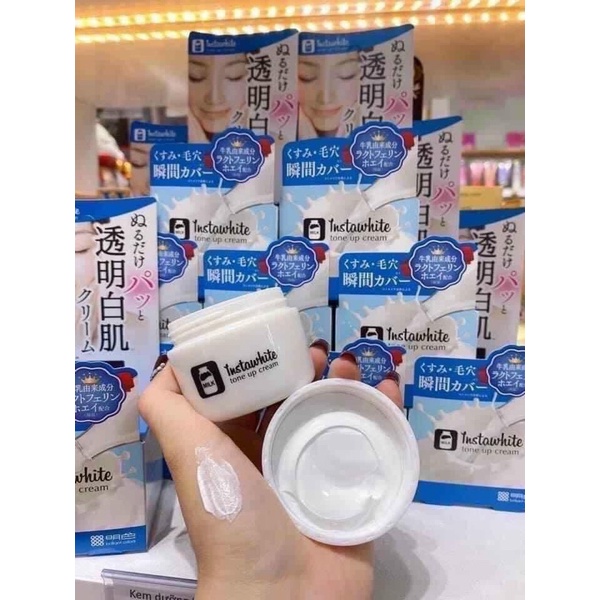 [Hàng Nhật] Kem nâng tone - dưỡng trắng da INSTAWHITE TONE UP CREAM Meishoku Nhật Bản (Japan)
